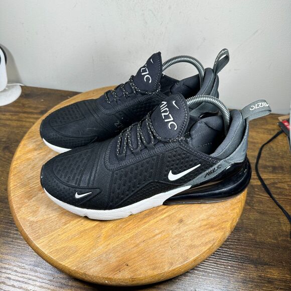Nike Air Max 270 SE Black Summit Women's Size 10 Shoe Sneakers AR0499-001 - Picture 3 of 8